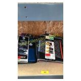 2 five star zipper binders, 2 case it zipper