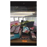 planners, binder, erasers, binder pouch,