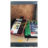 3 five star zipper binders, 1 case it zipper