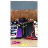 3 five star zipper binders, 1 case it zipper