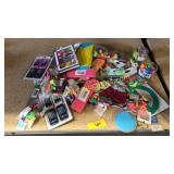 Erasers, rulers, pencil cases, school items