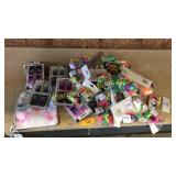 Erasers, pencil case, ruler