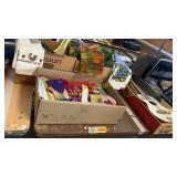 Holiday lights & foliage, gift bags