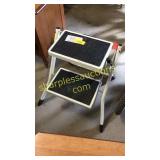 Folding step stool