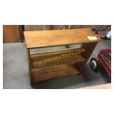 Wooden Stand w/shelves