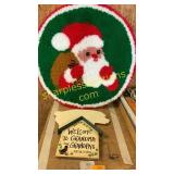 Santa hanging, house decor