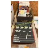 Weaving frame, movie take sign, computer software