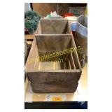 Wooden crate
