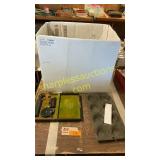 Vintage lamps, vintage hemoglobin meter