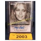Autographed card, Tanya Roberts Pop Century.