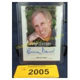 Autographed card, Bruce Dern.  Pop Century.
