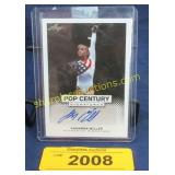 Autographed card hannon Miller.  Pop Century.