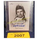 Autographed card, Dwight Schultz.  Pop Century.