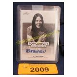 Autographed card, Ali MacGraw.  Pop Century.