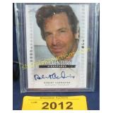 Autographed card, Robert Carradine.  Pop Century.