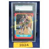Graded 1986-87 Robert Parrish Fleer Basketball