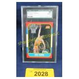 Graded 1986-87 Fleer Kurt Rambis Fleer Basketball