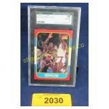 Graded 1986-87 Bernard King Fleer Basketball Card