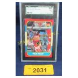 Graded 1986-87 Wayne Rollins Fleer Basketball
