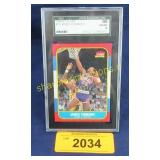 Graded 1986-87 James Edwards Fleer Basketball