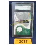 Graded 2001 Upper Deck Mark Calcavecchia Gold