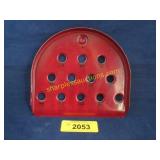 Vintage enameled marble game