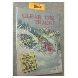 Vintage picture story railroad train book.   How