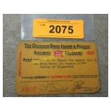 Vintage 1925 Chicago Rock Island & Pacific