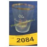 Vintage Ol Kaintuckes shot glass.