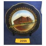 Vintage 5th Avenue Moline Illinois hand painted