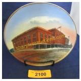 Vintage 5th Avenue Moline Illinois hand painted
