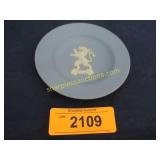 Vintage signed Wedgewood plate with lion.