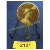 Vintage Art Deco make up mirror