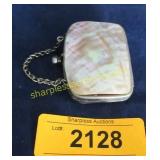 Vintage mother of pearl coin purse