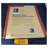 1975 Commerative Stamps in folder.