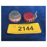 Early vintage beer caps.  Fox deluxe beer and