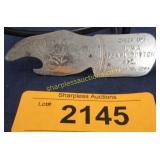 Vintage Iowa Pearl Button spinning You Pay spin