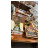 Lamp, China plate, decor