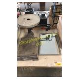 Vintage scale, mirror