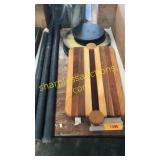 Cutting board, plant stands