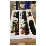 Large Plastic Christmas train set