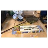 Fryer tool, grab stick, fan