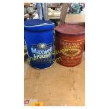 Coffee cooler, pretzel tin