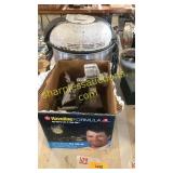 Vintage kitchen utensils, mixer