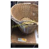 Large wicker basket