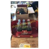 Records, Walmart collectible Coke bottles