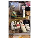 Binoculars, mugs, nasa figurines