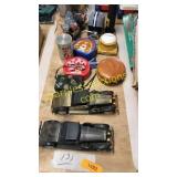 Model cars, novelty figurines