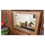 Ken Davies framed & matted duck picture