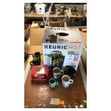 Coffee mugs, Keurig coffee maker